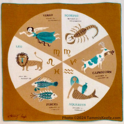 Wheel of the Zodiac I, Tan